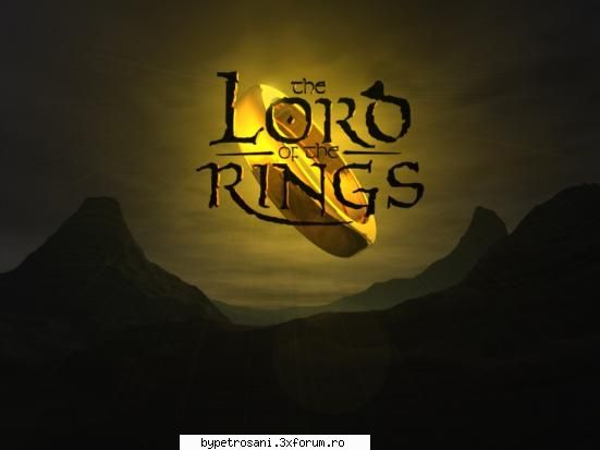 The Lord of the Rings - No sa va vad ce shtitzi espre filmu` asta - Niste Pareri Despre filme