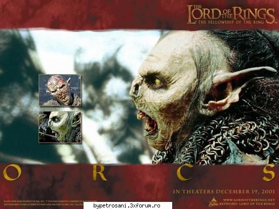 The Lord of the Rings - Asta este un orc foarte frumos shi sexy fatza de - Niste Pareri Despre filme