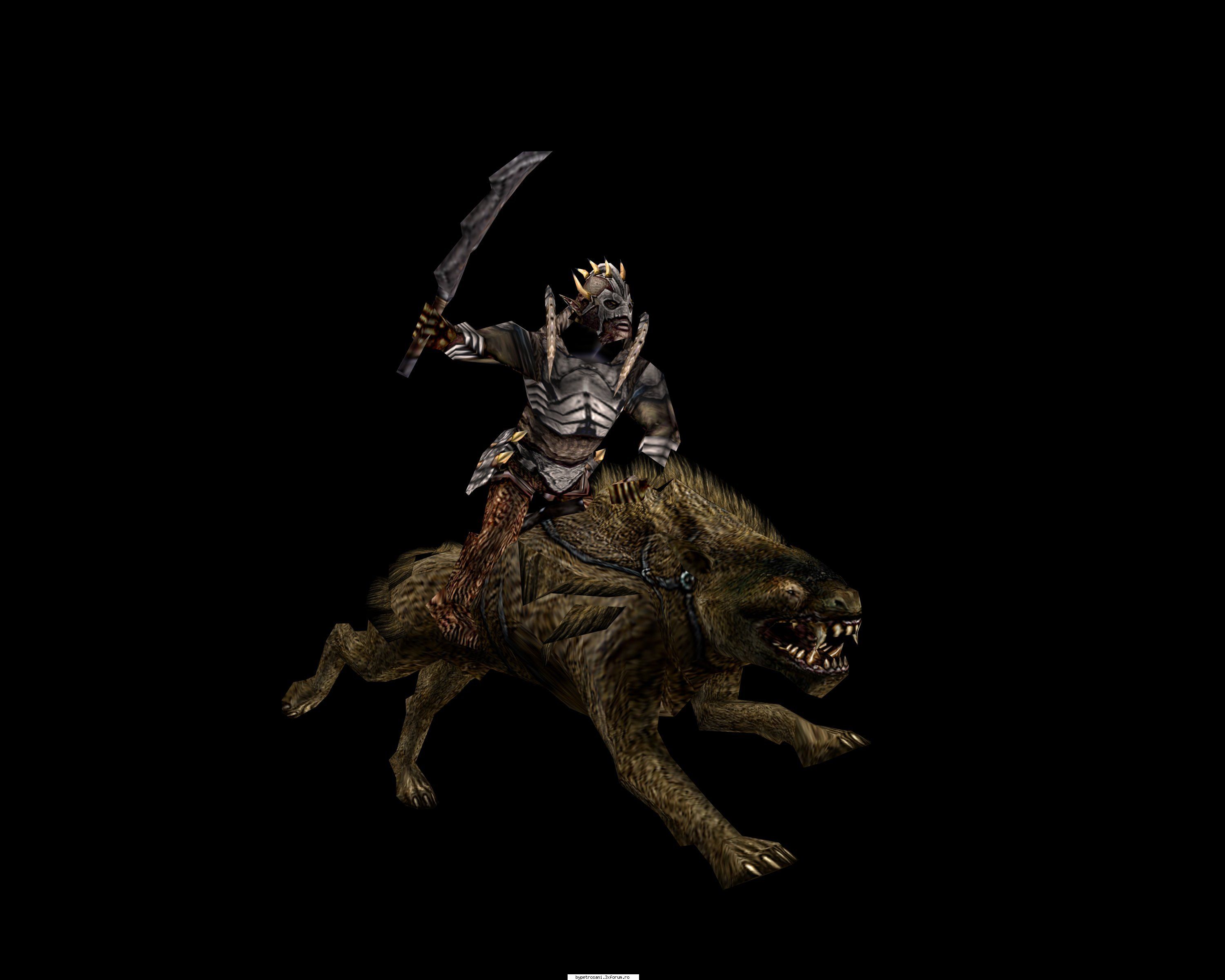 The Lord of the Rings - Asta-i un WargRider adik un orc dbine echipat pe - Niste Pareri Despre filme