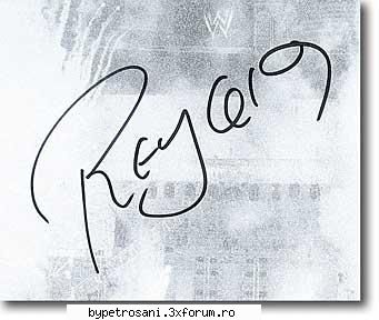 Wrestling - Ink Una cu Autografu` lui - Alte Sporturi